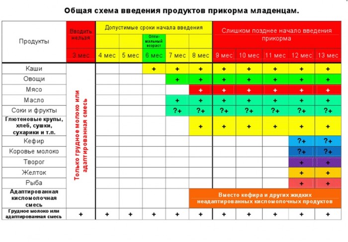 прикорм схема