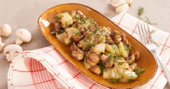 potatoes with mushroom